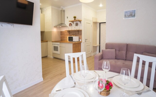 Апартаменты Red Apartments Арт Лайт Сити Ремарк