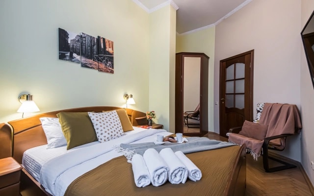 Квартира GM Apartments с видом на МИД