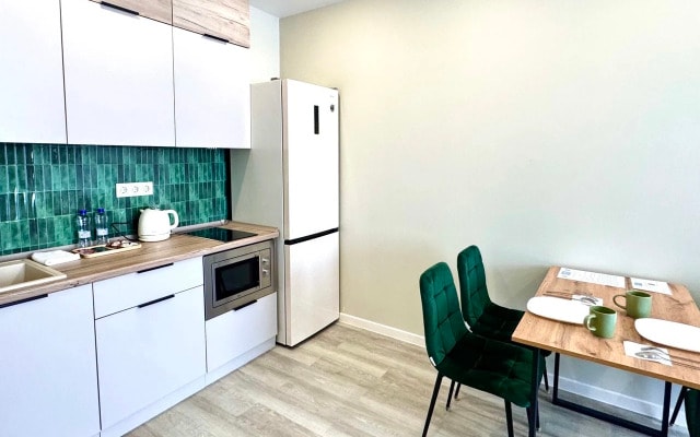 Квартира 1+ в тихом современном ЖК Verno