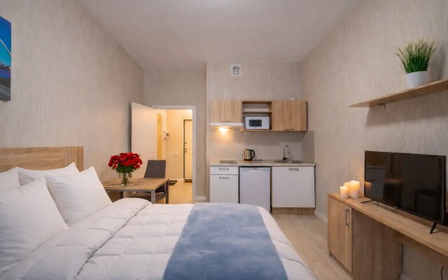 Апартаменты Студия Natalie Apartments Пулковское шоссе 14с6