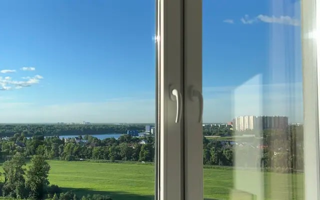 Квартира 1-к с видом на Неву, 2 кровати