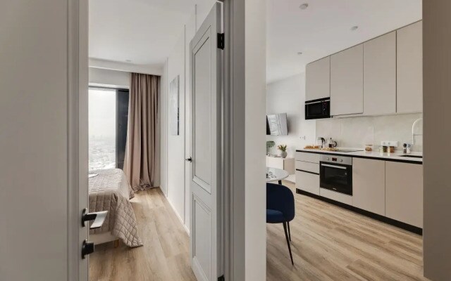 Апартаменты SMART LOFTS | Panorama | 52 этаж с видом на закат | Отдельная спальня | У метро