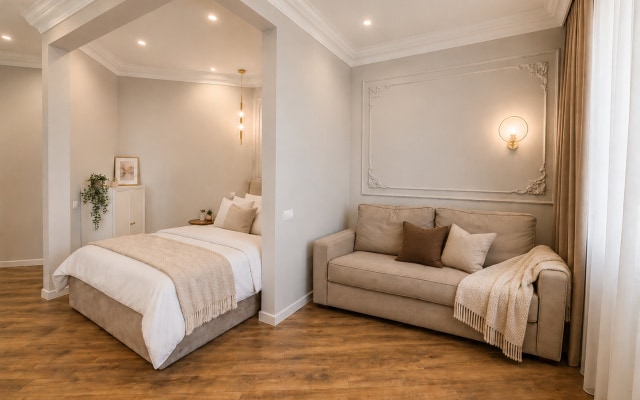 Апартаменты 1к. квартира 45м² с видом на озеро Кабан