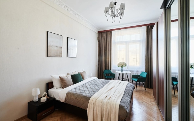 Квартира GM Apartments Трёхкомнатная с видом на Тверскую