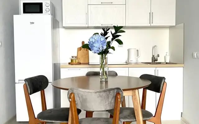 Апартаменты Hygge Karelia c видом на озеро в ЖК со своей набережной