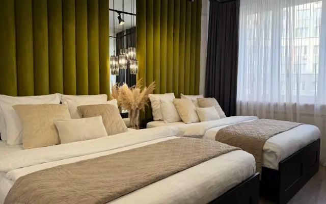 Новые Luxury апартаменты с сауной в самом центре города