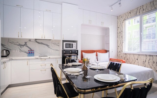 Апартаменты Red Apartments Арт Лайт Сити Вега