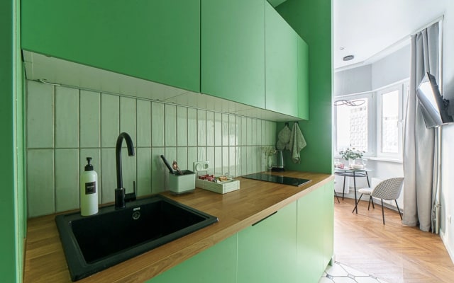 Апартаменты Green Apartment City View от сети Good Vibes Apartments
