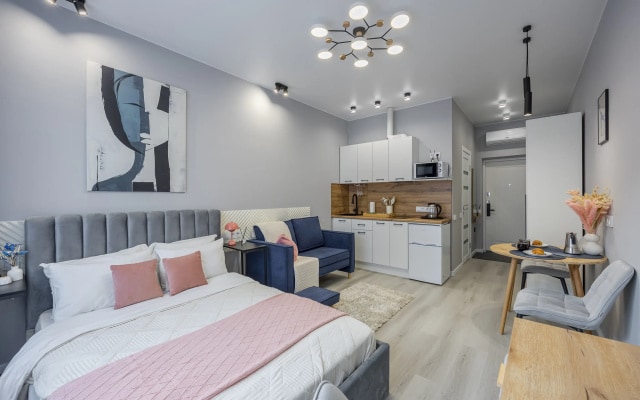 Апартаменты Квартира-студия, 28 м², 2 кровати