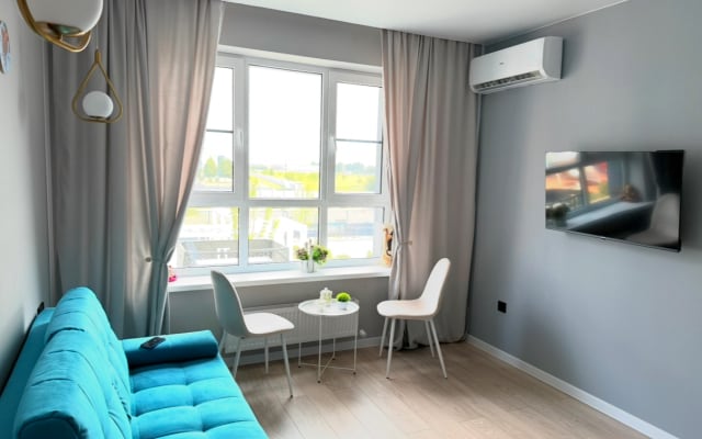 Квартира 1к, 2 кровати, Баскет Холл рядом