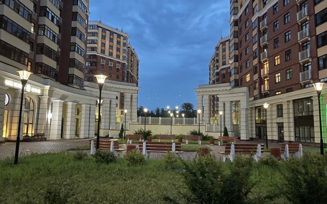Квартира с балконом и красивым видом в ЖК Династия
