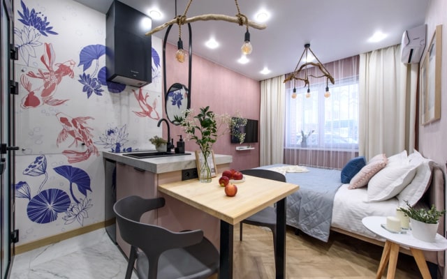 Апартаменты Baikal Melody в байкальском дизайне Rasko Home возле аэропорта